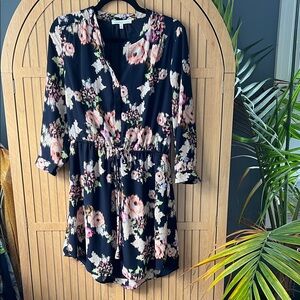 Daniel Rainn Multicolor Abstract Blouse